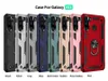 Armor Dual Layer case 360 Degree Rotating Metal Ring Holder Kickstand Shockproof Cover for Samsung Galaxy A11 A21 A01 A41 A31 A21S A51 5G
