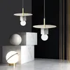 Nuova sala da pranzo in terrazzo piccolo lampadario a led Lampade a sospensione da comodino di arte nordica Lampade a sospensione di design creativo per camera da letto