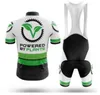 2022 Vegan Black Green Cycling Team Jersey 19D Bike Shorts Set Ropa Ciclismo Mens Mtb Summer Pro Cyching Maillot Bottom Clothing303g