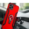 Hybrid Car Mount Holder Ring Cases Case for iphone 6 6s 7 8 Plus X XS XR 11 Pro Max 12 13 Shockproof Cover