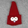 Hiver Mode Baby Sweater Chapeau Sesame Street Casquettes dessin animé Sorcière Bonnet pour 1-4 ans 6 couleurs