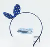 Epecket DHL free ship Floral rabbit ears headband summer fashion hot sale children headband DATG020 Hair Jewelry Headbands