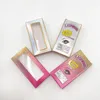 Lashwood Eyelashes Packaging Hot Sale Soft Paper Lash Box Without Tray Empty Box for Dramatic Lashes