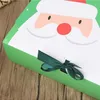 Noel Kağıt Hediye Kutusu Karikatür Noel Baba Hediye paket kutuları Noel Partisi Favor Kutusu Çanta Kid Şeker Kutusu Noel Partisi EEA684-8 Malzemeleri