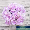 1bundle/150pcs Head Silk Hydrangea Bride Bouquet for Home Wedding Christmas Decora Craft Ornamental Flowerpot Artificial Flowers