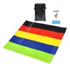 Bandas de resistência Multi-Stretch Pull Rope Squat Stretch Yoga Equigue Hip Exercício Banda de borracha Fitness Strength Training Acessórios