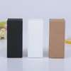 Foldable Kraft Paper Packaging Box Lipstick Essential Oil Bottle Storage Box for Wedding Gift Lipstick Perfume Cosmetic Nail Polish Package