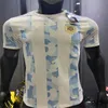 Player Version World Cup Argentinië Voetbal Jerseys 2021 Messi Home Weg Di Maria Aguero Thaise kwaliteit Argentinië Voetbal Shirts
