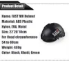 Kvalitet Militär Tactical Helm Fast MH Cover Casco Airsoft Hjälm Sporttillbehör Paintball Fast Jumping Protective1059365