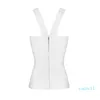 Hot Sale New Sexy Slim Women's Elastic Spaghetti Strap Bandage Stretch V-Neck Tight Lady Camis Vest Tank Spandex Tops