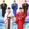 10Color Mens Hanfu Tradicional Chinês Roupas Antiga Traje Festival Outfit Performance Performance Roupas Fato Folk Dance Costumes CX200818