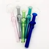 15cm Great Pyrex Thick Clear Glass Oil Burner Clear Glass Oil Burner Glass Tube Oil Burning Pipe somking pipes water pipes wholesale price
