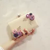 New-bag hand bag 2019 new flower fashion women's single shoulder diagonal package