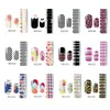 Nagellakstroken DIY Waterdichte Nail Wraps Cute Cartoon Pattern Stickers Patch voor Dames Kunststickers