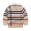 2020 Sonbahar Kış Boys Knited Striped Sweater Toddler Çocuklar Uzun Kollu Kazak Çocuklar039S Moda Sweaters Kıyafetleri Boy3437816