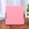 Гофрированной бумаги Коробки Цветные Упаковка для подарков Folding Box Площадь упаковки BoxJewelry Упаковка Картонные коробки 15 * 15 * 5см