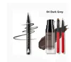 Svart långvarig ögonfodral penna Vattentät Eyeliner Eyebrow Gel Tint Makeup Brush Set Make Up Paint Cosmetic