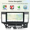 GPS Navigasyon Eğlence ile Mitsubishi Lancer Ex için Dash dokunmatik ekranlı araba video DVD oynatıcı