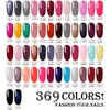 100 Brand New Gel Nail Polish Soak Off Nail Gel 403Colors 15ml 12Pcs lot 15ML for Salon Nail229p2952474