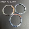 38-30 5mm 40-32mm Black Gold Blue Orange Ceramic Bezel Insert For 40mm Dial for Omega 300 Man Watch Face Watches Substituir Accessori285o