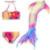Dziewczyny Tails Kids Swimsuit Bikini Kąpiec Suit na plażę Sukienka Cosplay dla dzieci039s Summer Swimming Spring Costume7318831