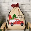 Weihnachtsdekorationen Wald alter Mann Auto Geschenktüte Kinder Geschenk Candy Bag Weihnachtstasche Party Supplies T500126