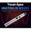 Authentic Yocan Apex Kit de Aquecimento em Ondas Vaporizador de cera Cigarro Eletrônico 650mAh VV Bateria Portátil Concentrado Vape Pen