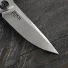 Green Thorn 0470 Fin Quick Otwarcia Składany Nóż D2 Ostrze Tytanu Stop Złośnik Camping Outdoor Nóż Praktyczny Nóż EDC