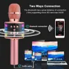 Bluetooth Kablosuz El Mikrofon Hoparlör Profesyonel Mikrofon Müzik Çalar KTV Parti Karaoke için Kaydedici MIC