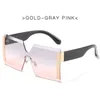 Rimless Square Sunglasses Women Luxury Goggle Yellow Shades Sun Glasses Men Trendy Female Eyewear Eyeglasses Male