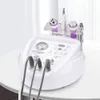 Sommarförsäljning 4 i 1 Ultrasonic Microdermabrasion Skin Åtdragning Dubbel Djup Ultraljudsskrubber För Acne Scars Dermabrasion Beauty Machine