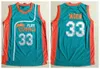 Partihandel Herr Pro Movie Jersey 11 Flint Tropics 7 Coffee Svart 33 Moon Semi 69 Downtown Baskettröjor Alla sydda broderier