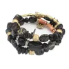 Qimoshi Bohemian Mix Bead Multi Layer Versatile Statement Armband Bangles Sparkly Crystal Charm Smycken för Kvinnor Män Flicka Pojke