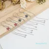 Hot Sale designer earrings fashion Stud tassel Long Suitable for Social gathering party Charm Ear jewelry 925 Silver Ohrringe Trendy