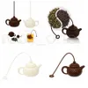 Silikonowy czajniczek Kształt herbaty Filtruj bezpiecznie Czyszczenie Wisząca Herbaciana Herbata Kawa Herbata Wycieki Akcesoria kuchenne Rra3495
