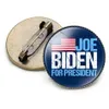 19 stijlen Joe Biden Badges 2020 America President Election Supplies US Star Flag Biden Time Stem Broche Gem Badge Party Gunst Gift LJJP432