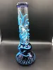 25 cm 10-calowy blask premium w ciemnoniebieskim kolorze z niebieskiej żyły rury wodnej bong szklane bong z łodygi