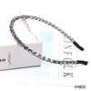 Epecket DHL livraison gratuite accessoires de cheveux haut de gamme bandeau en alliage de cristal de chaîne d'or DATG162 bandeaux de bijoux de cheveux