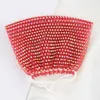 in stock fashion face mask designer rhinestone bling female colorful AB diamond masks personalized decorative veil facemask top selling