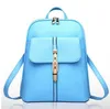 New-Genuine Leather Women's backpack bag Polyester school bag handbags shoulder purse free Nylon shipping