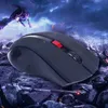 Souris de jeu sans fil USB, 2400 DPI, optique, 3 boutons, pour PC, ordinateur portable, câble e-sports, souris Gamer X50