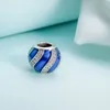 Czerwony i Blue Musing Charms Bransoletka Bangle Biżuteria Dokonywanie Akcesoria z oryginalnym pudełkiem dla Pandora 925 Sterling Silver Beads Charm