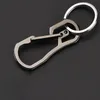 تحديث الفولاذ المقاوم للصدأ حلقة المفتاح الأسود الذهب carabiner سلسلة مفاتيح للرجال للنساء المجوهرات الموضة