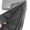 패션 망 지갑 클래식 남자 슬림 지갑 카드 슬롯 소프트 캔버스 Bifold 짧은 지갑 작은 지갑 상자