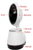 Wifi Smart Net Camera V380 Phone APP 720P Mini cámara IP Cámara de seguridad inalámbrica P2P Visión nocturna IR Robot Baby Monitor cachorro Con caja 1PCS