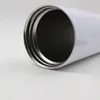 18oz Blank Sublimation Cone Milk Mug White Vacuum Insulation Coffee Tumbler Stainless Steel Straws Simple Portable Travel Cup