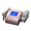 6 EN 1 40K Cavitation ultrasonique Lipo Laser Liposuccion Machines de perte de poids Radio Fréquence Serrage de la peau Vacumm Minceur Machine DHL