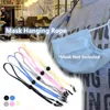 non slip mask antiloss straps solid cellphone rope hang on neck string adjustable handy safety rest mask extension glassses masks lanyard