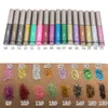 16 kleuren glitter vloeibare eyeliner enkele staaf zoals draagbare glanzende langdurige professionele oog voering schoonheid make-up cosmetische tool