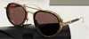 Novos óculos de sol homens projetam metal retro óculos epiluxu piloto japonês boutique handmade clássico UV 400 copos Top Quality302L